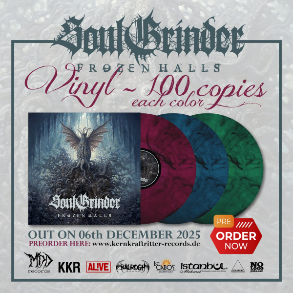 Soul Grinder "Frozen Halls" Vinyl